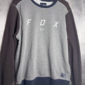 Vintage Y2K Fox Racing Crew sweatshirt Men’s Large Pullover EUC